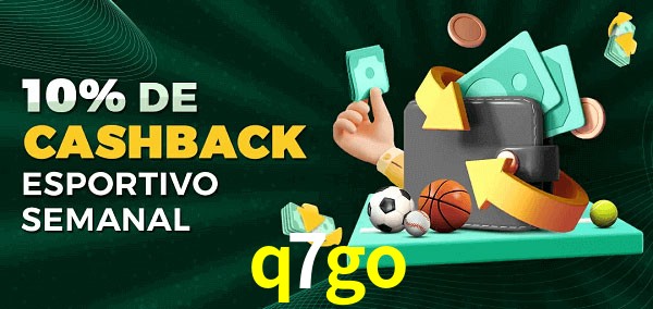 10% de bônus de cashback na q7go