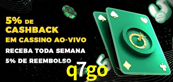 Promoções do cassino ao Vivo q7go
